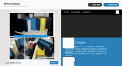 Desktop Screenshot of perfectpolymers.com